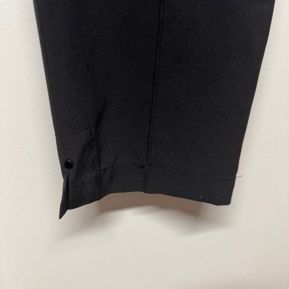 Chicos Zenergy Black Capri Pull On Active Casual Pants Womens Size 1/Medium/8 - Picture 6 of 11
